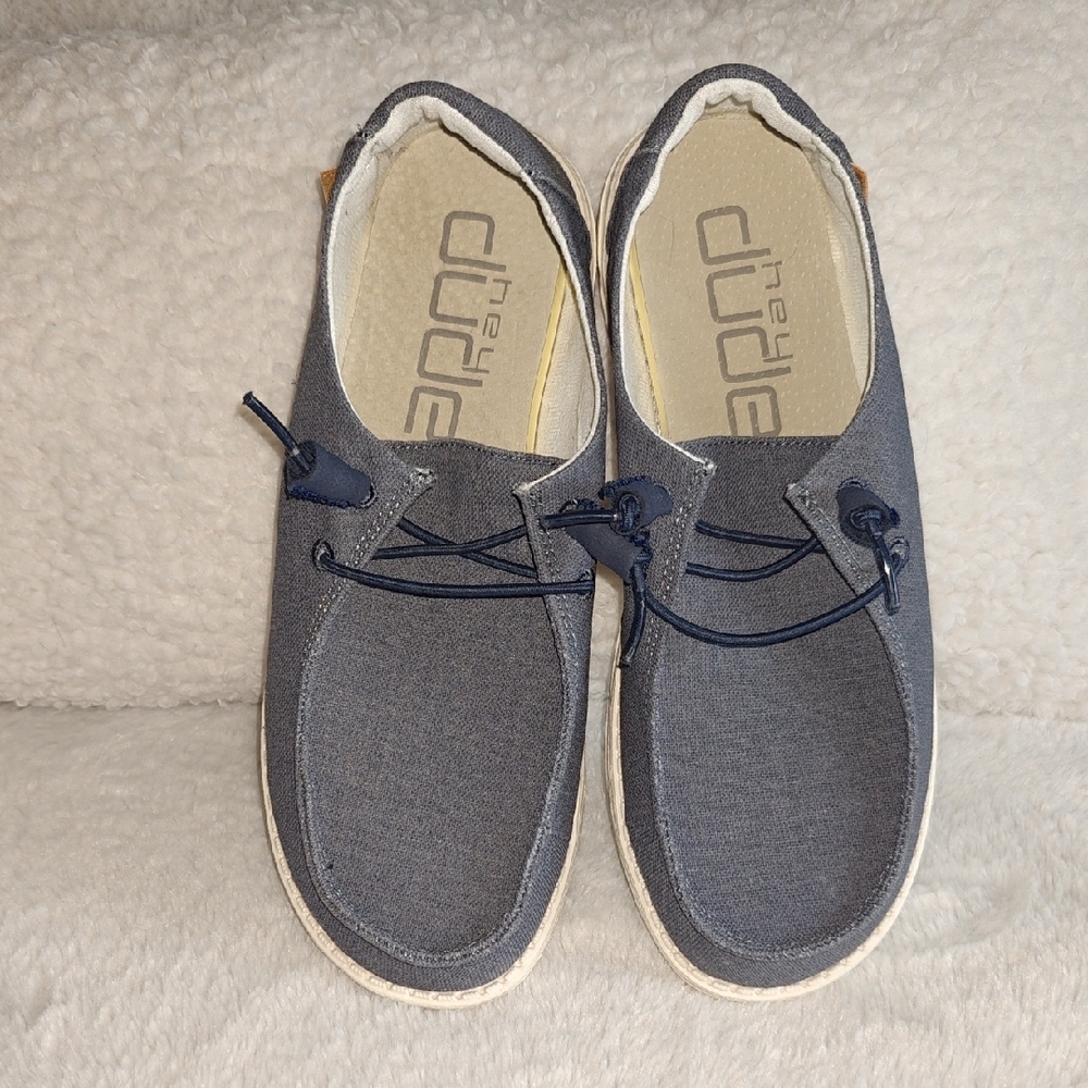 Women's Hey Dude, Size 8, Blue